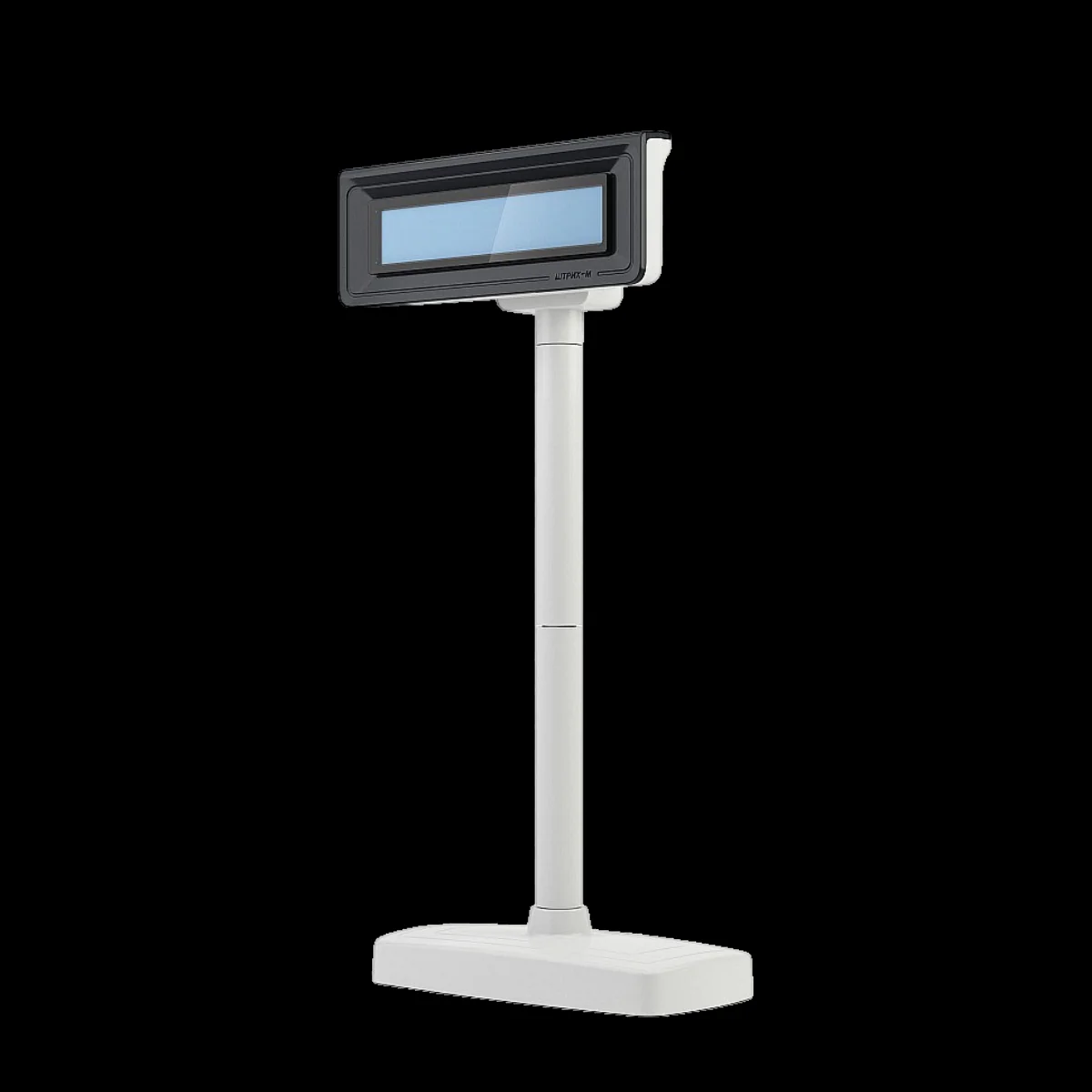 Дисплей покупателя ШТРИХ-Т D3 (USB/RS232, LCD 2x20) белый, темно серая рамка