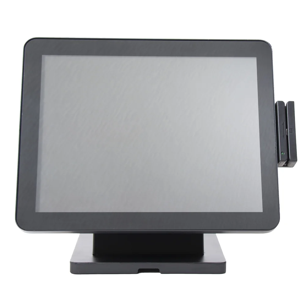 Сенсорный моноблок POSCenter POS90ES (15", PCAP, J1900, RAM 4Gb, SSD 64Gb замена SSD без вскрытия корпуса, MSR) без ОС