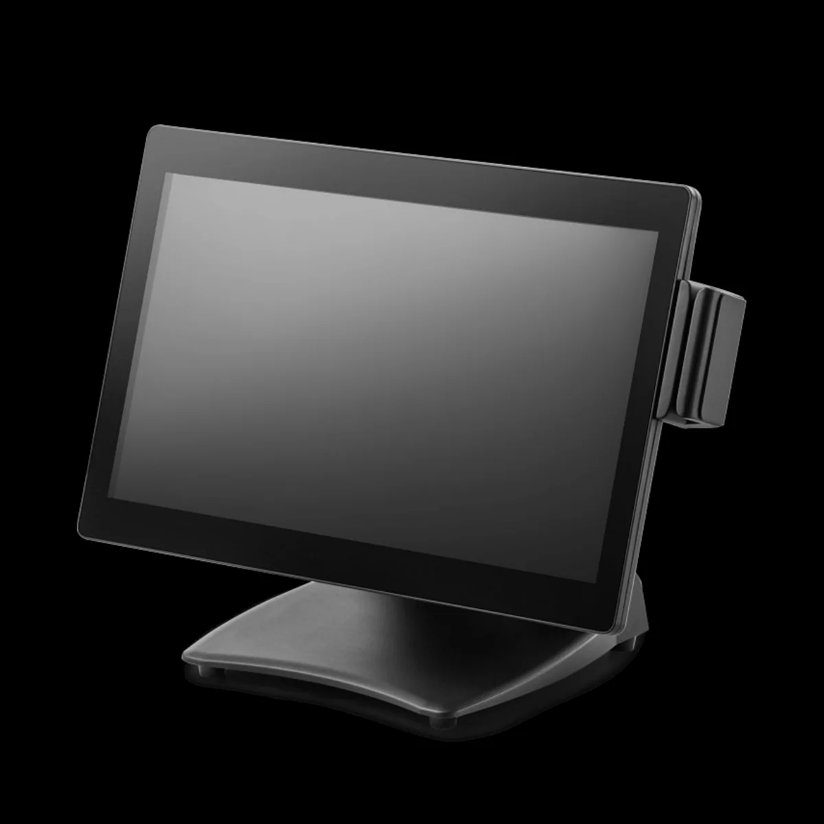 Сенсорный POS-монитор 15.6" АТОЛ TM16, P-CAP, без рамки, без MSR, черный, HDMI+VGA, складная подставка, встроенные динамики, цвет черный (Т)