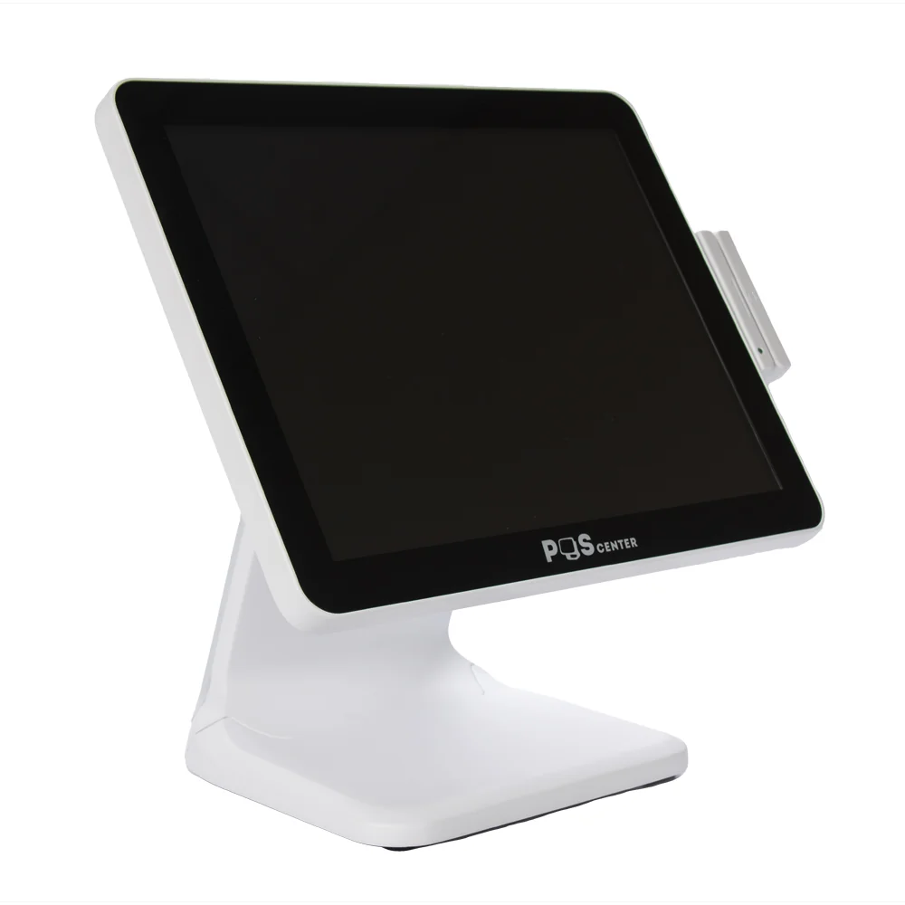 Сенсорный моноблок POSCenter POS101 (15", РСАР, J3455, RAM 4Gb, SSD 64Gb, MSR) бeз ОС, БЕЛЫЙ