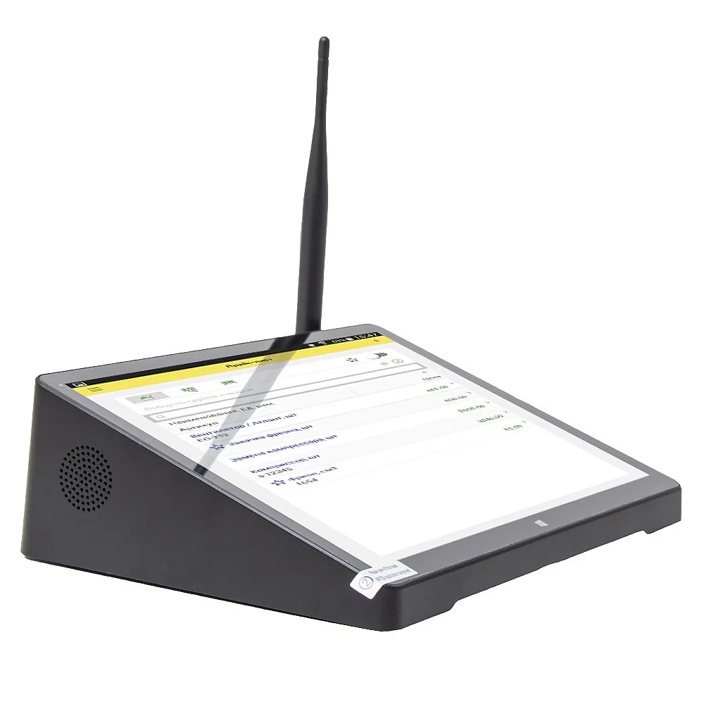 Компактный сенсорный POS терминал TOUCH POS X10pro (10.8'' емкостной Intel Cherry Trail Z8350 1.92GHz; RAM4Gb; SSD64Gb; аккумулятор Li-Ion 10 000mAh, Wi-Fi; BT; 4*USB; 1*RS232; 1*HDMI;1* LAN,)WIN10 HOME, блок питания 12V2.4A