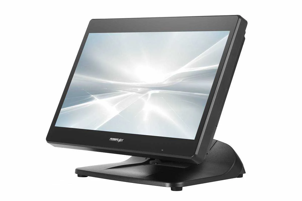 Сенсорный терминал Posiflex PS-3615Q черный (15" P-CAP, Intel Celeron J3455, SSD 128 GB, 4 GB DDR3L), без MSR, без ОС.