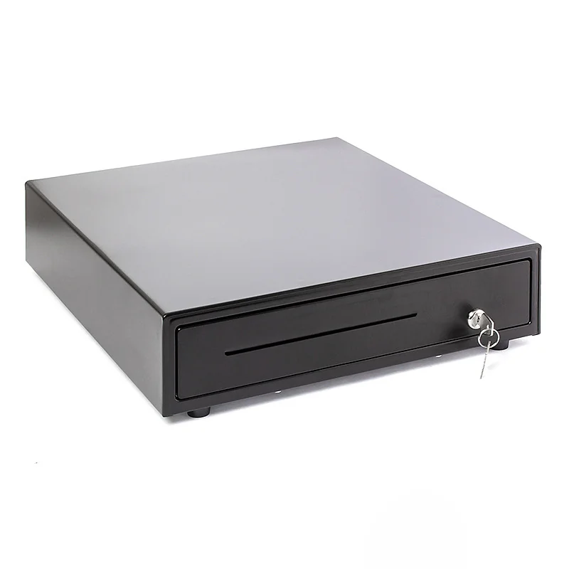 Денежный ящик POScenter 13K 350x405x90 распайка для "Epson/АТОЛ, без датчика открытой крышки", черный